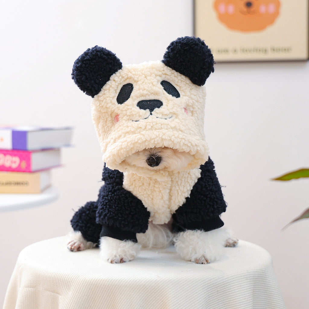 Vêtements chauds et cozy Lucky Baby Panda costume