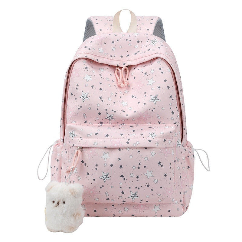 Sac à dos haute apparence de style frais avec décontracté et polyvalent