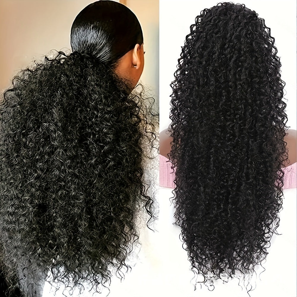 Perruque synthétique de style africain