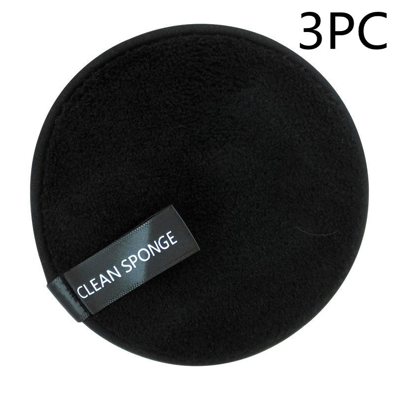 Magic Lazy Water Makeup Deleter Puff poudre cheveux courts ronde visage de lavage de maquillage Spon