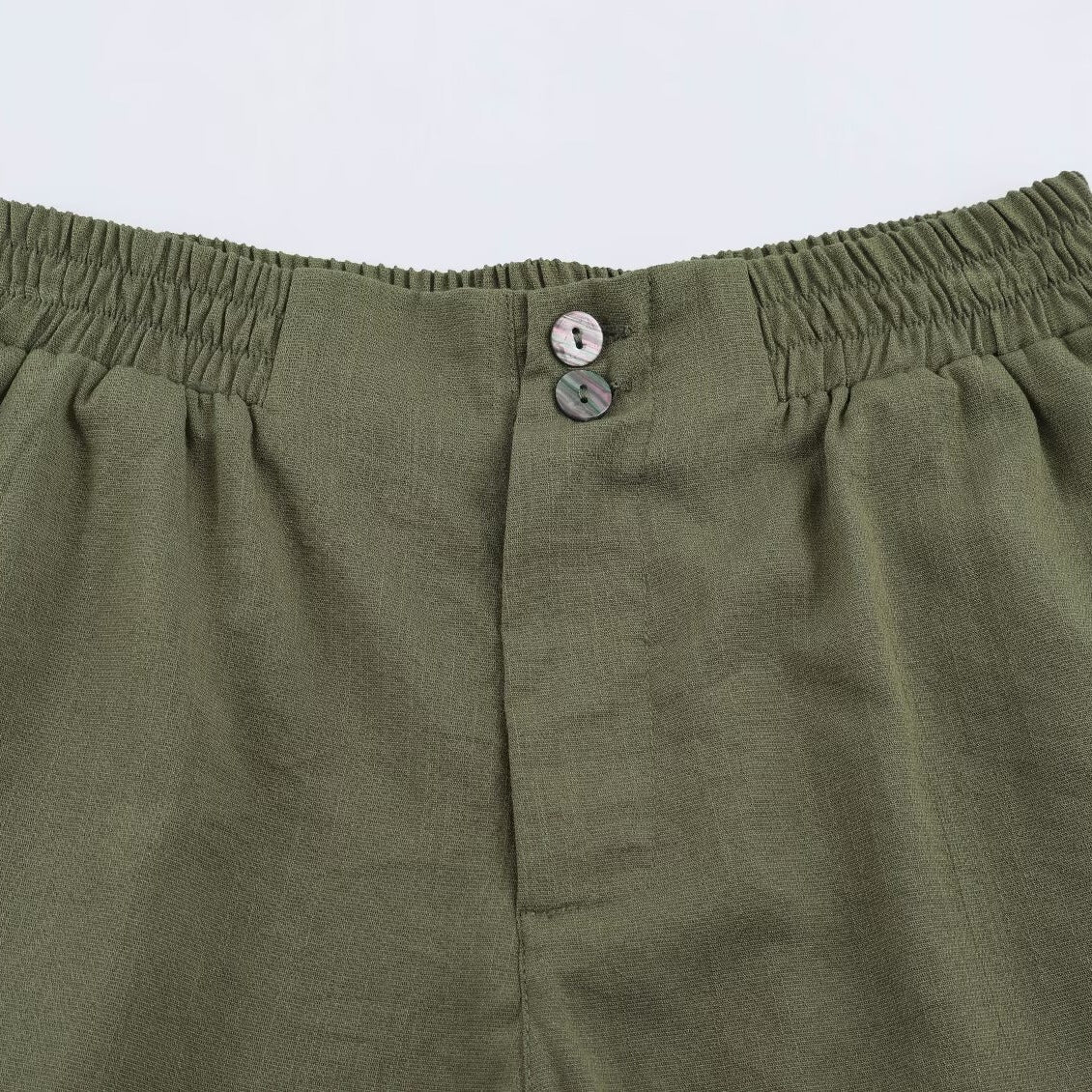 Short occasionnel avec un style Western Hem Curled