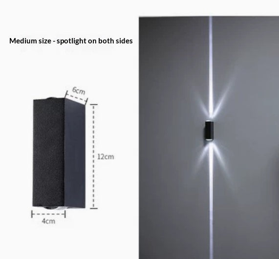 Lampe murale décorative étanche
