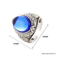Bague homme électroplaqué mode et minimaliste