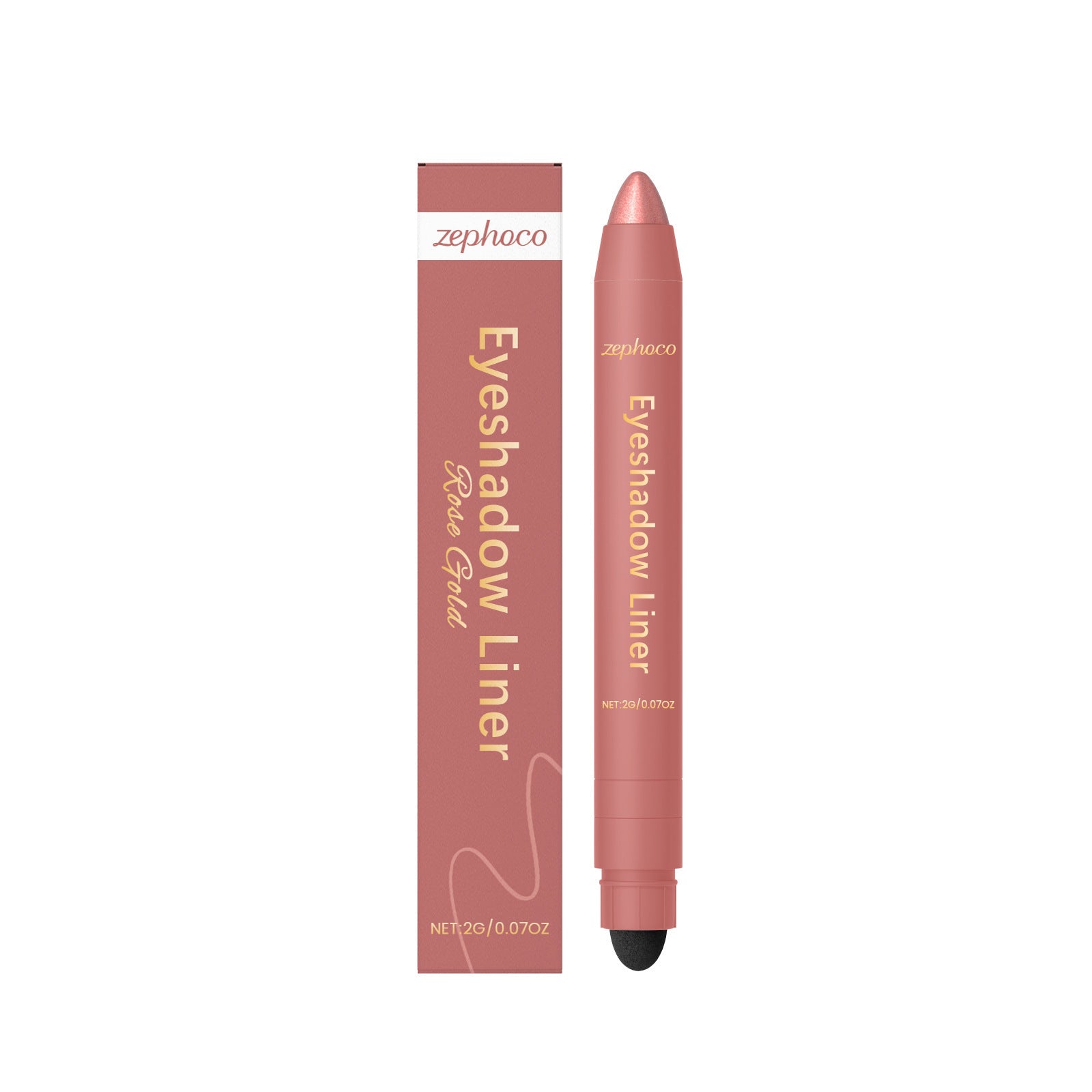 Étanche à l'eau et à la sueur résistant aux boues Silky-smooth 2-en-1 Eyeliner