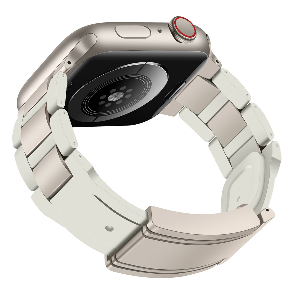 Bracelet de montre en acier inoxydable en forme de T