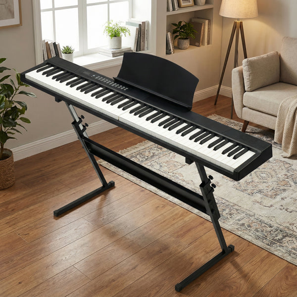 [Do not sell on Amazon]GPP-204 88 Key Magnetic Connection Standard Semi-Weighted Digital Piano
