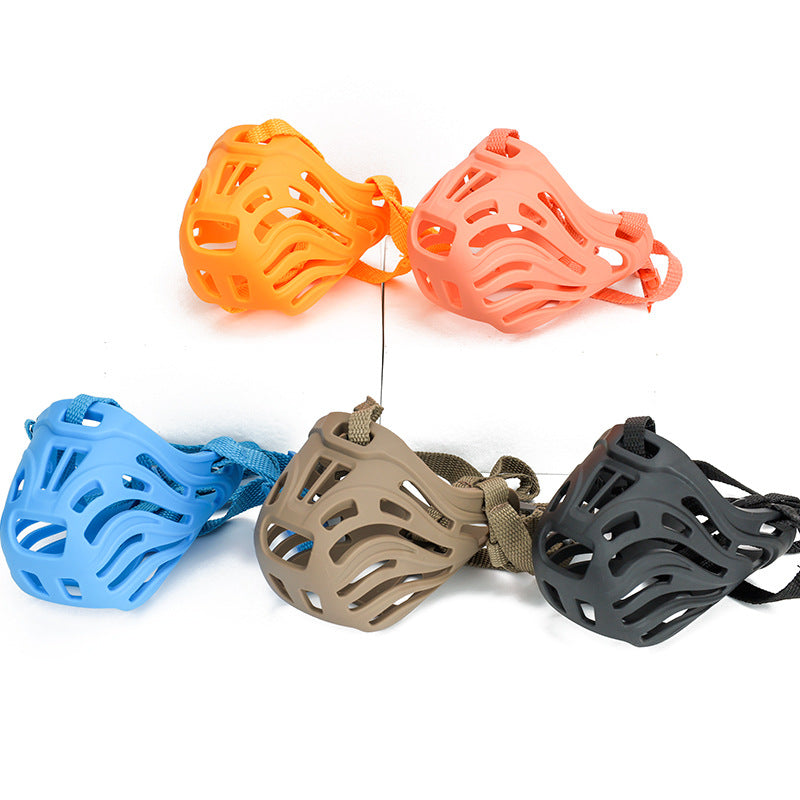 Masque de protection pour chien confortable en silicone