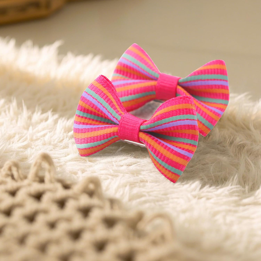Cheveux de chien Bows Petits clips chiots pour animaux de chambre Accessoires Doggy Cadeaux 60Pcs