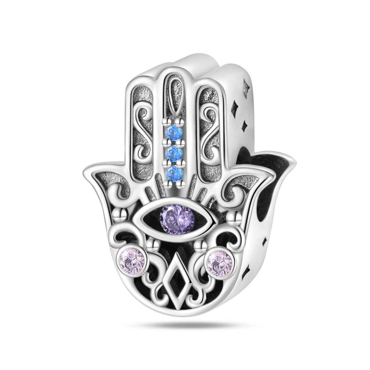 Bracelet de perles classiques en argent plaqué cuivre