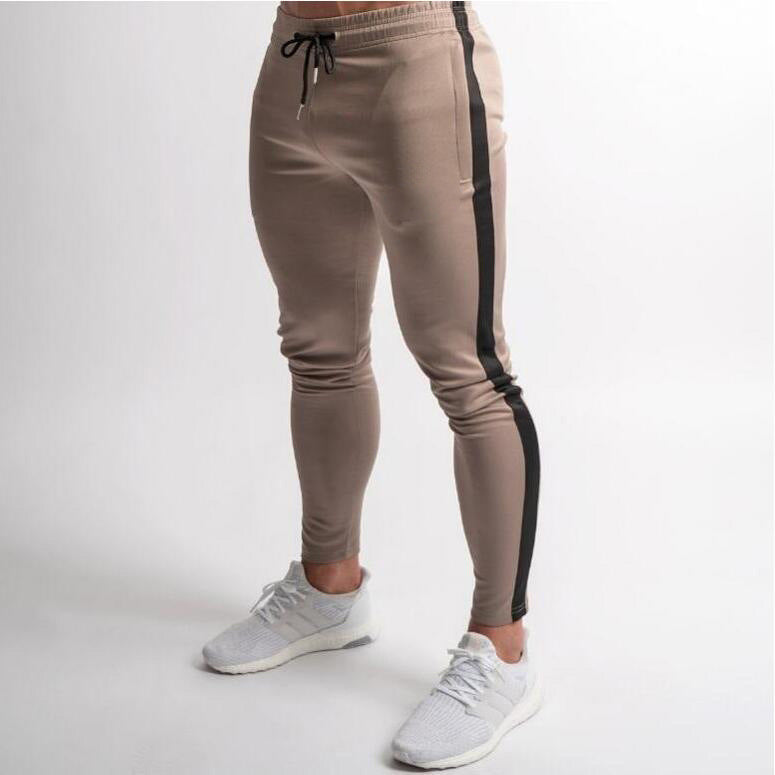 Petits pieds pantalons occasionnels Entraînement serré Hommes