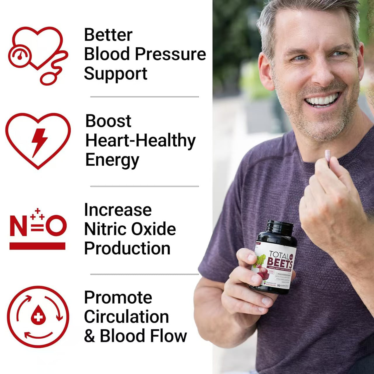 Oxyde nitrique Capsules de betteraves NITRILIXOE Poudre BetaineFactory Ventes directes