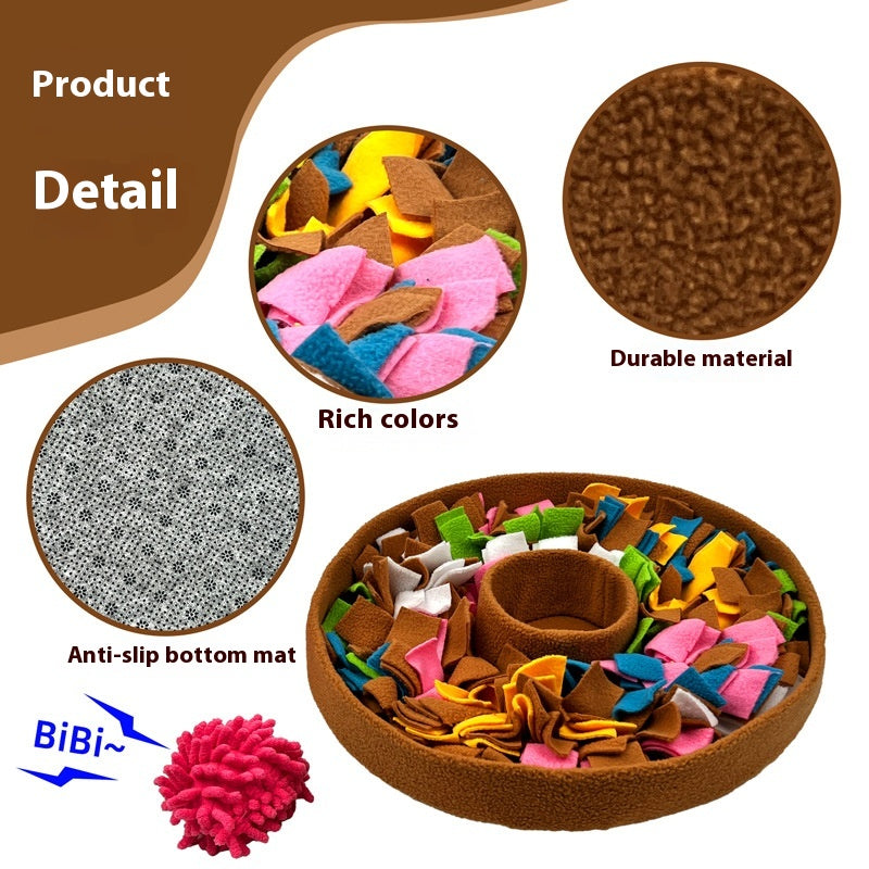 Pet Smell Puzzle Food Cacher Decompression Toy Mat