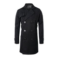 Kids' Double-Breasted Cotton Trench Coat - 4-9 Years