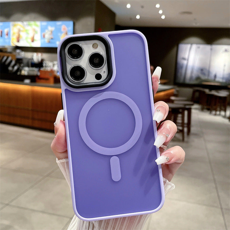 Cas magnétique de téléphone en acrylique gelé