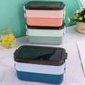 Double-layer lunch box