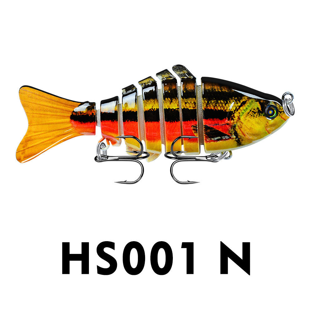 Lure de poisson Knotty Lure en plastique Lure Bionic Bait Style Lure de pêche bionique