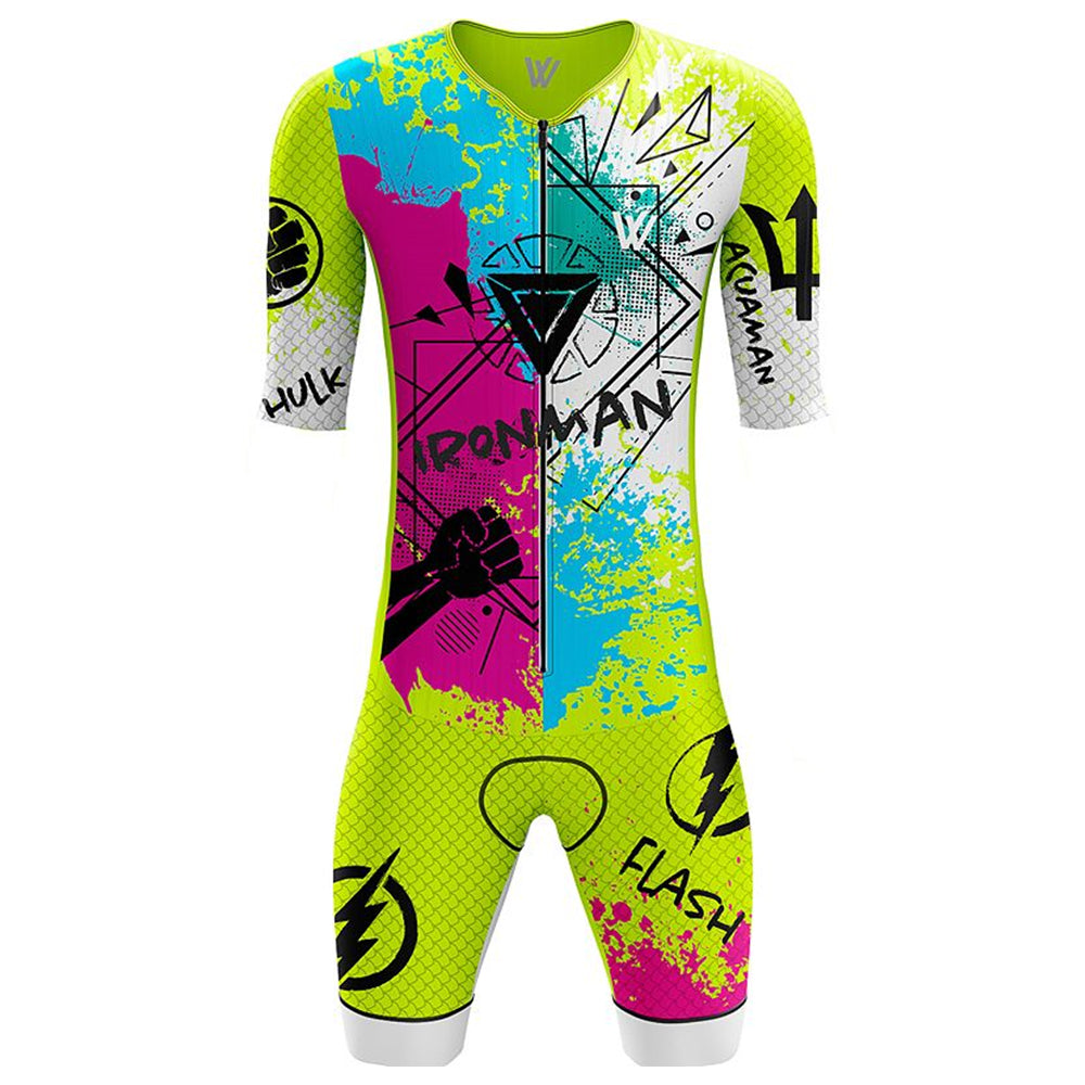 Bodysuit d'été pour femmes Triathlon à sec rapide