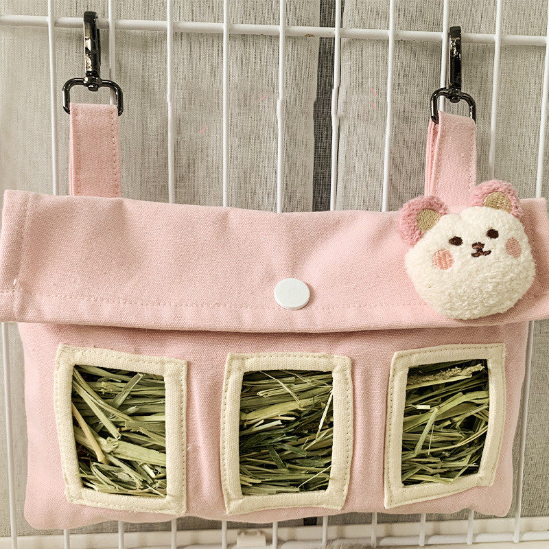 Lapin Grande Capacité Toile Paille Sac
