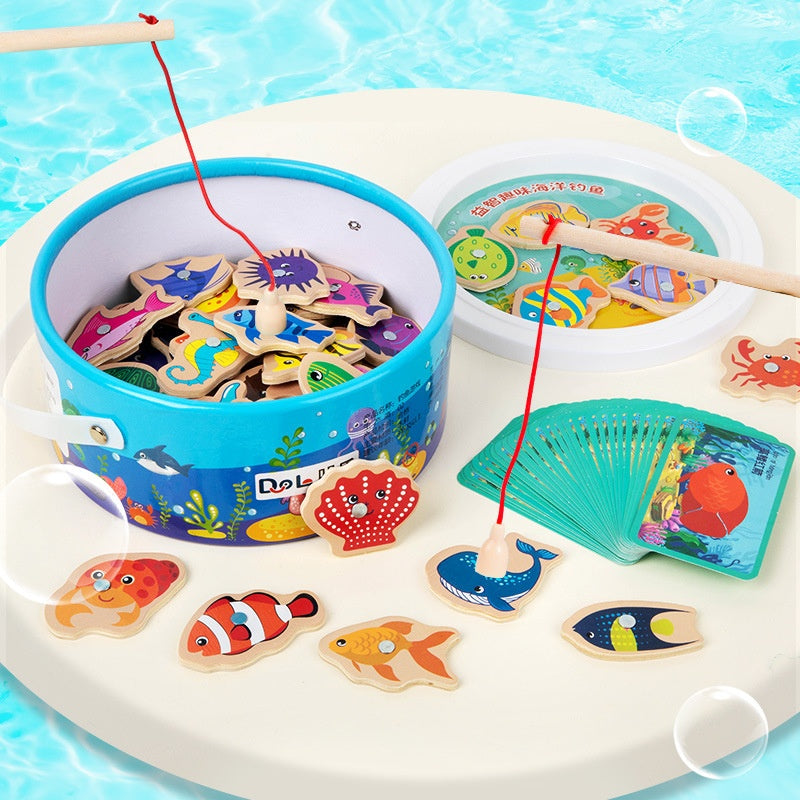 Cadeau de jouets interactifs parents-enfants en bois pour garçons