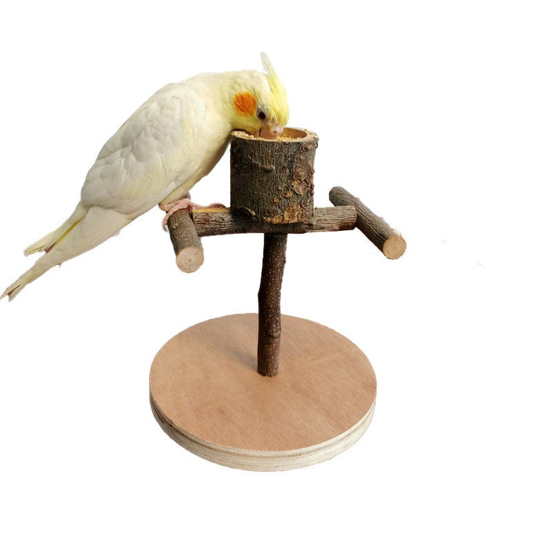 Jouets pour perroquet en bois massif
