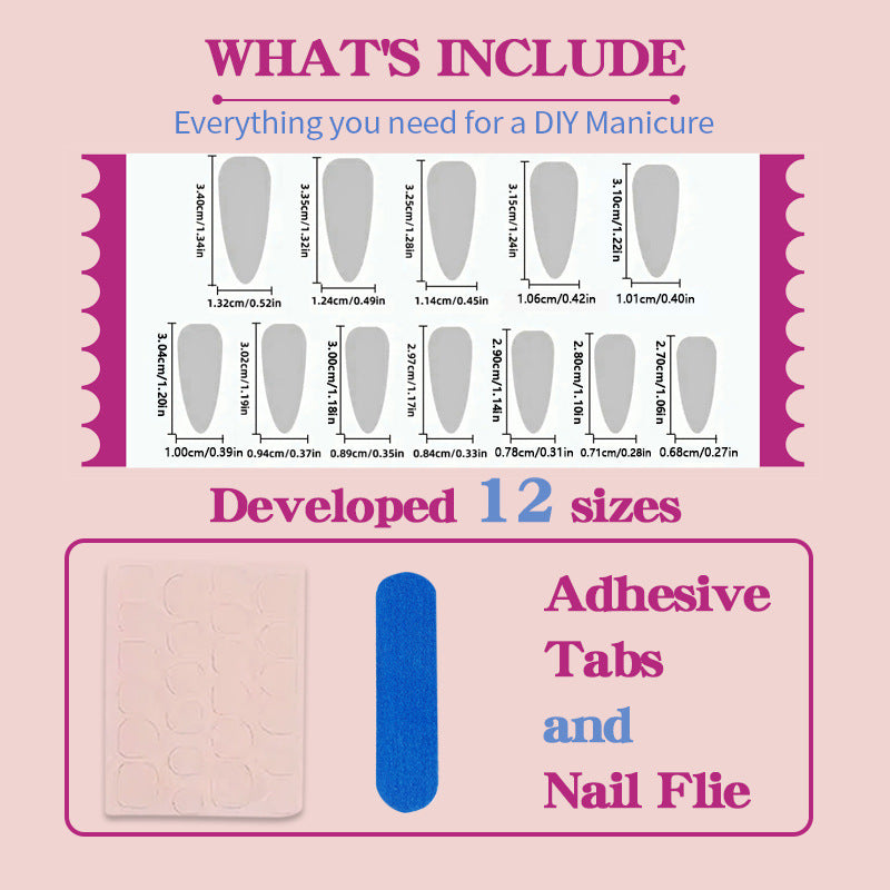 Les ongles Euro-Américains Y2K Chic Ombre Floral