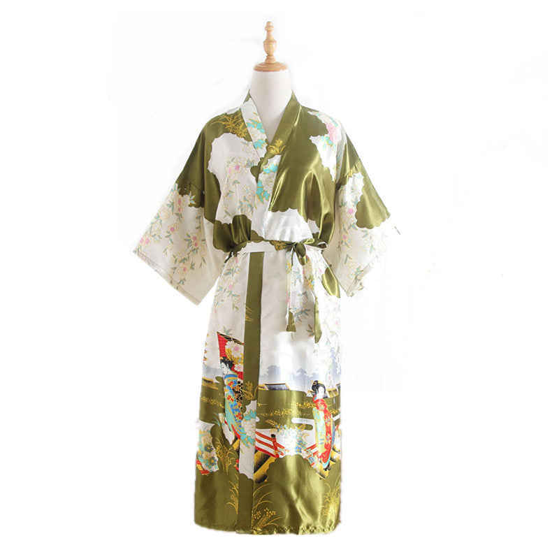 Cardigan court Kimono peignoir pour femmes