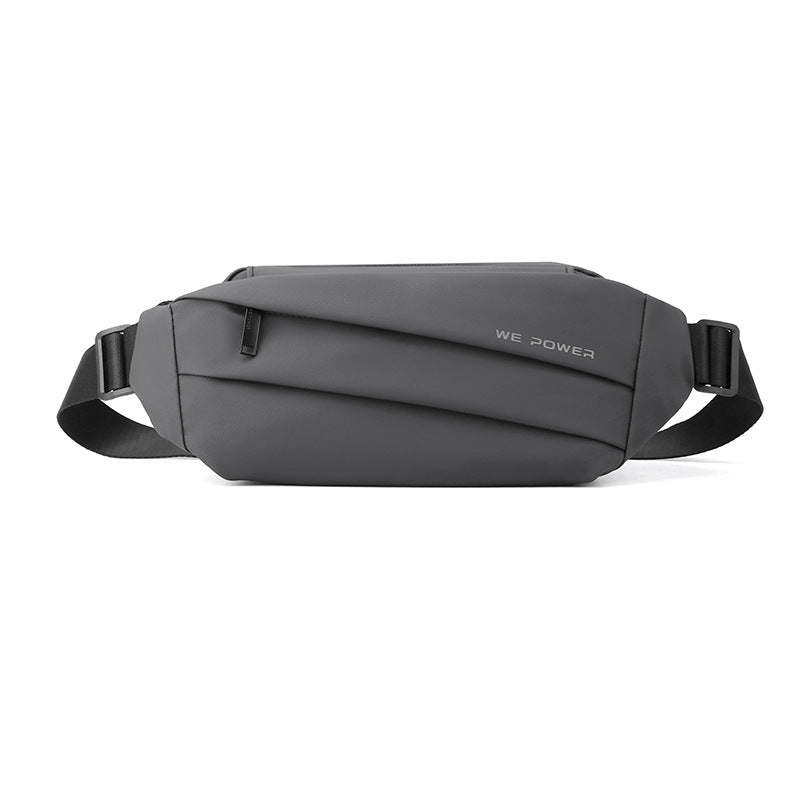 Poitrine pour hommes Sports de plein air Sac transversal de grande capacité