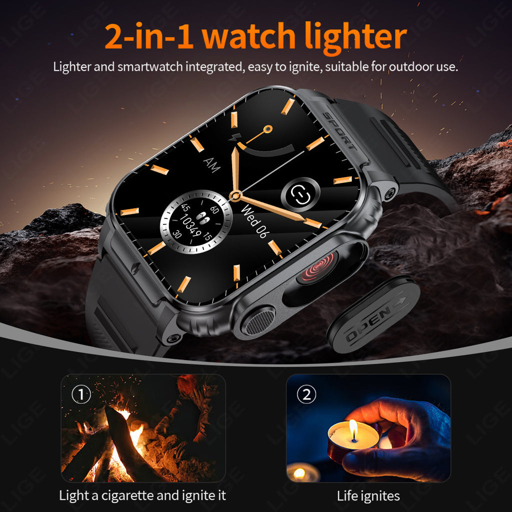 P60 2-en-1 Outdoor Sports Smartwatch