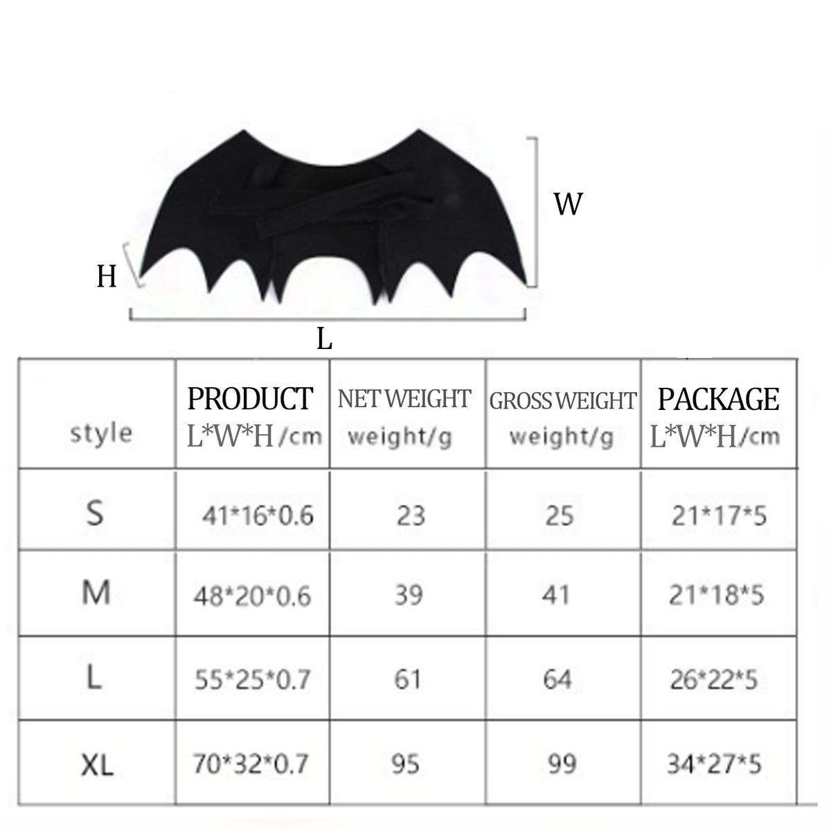 Halloween Créative Halloween Chat Chat Petits chiens Bat Wings Halloween Chat Wings Accessoires