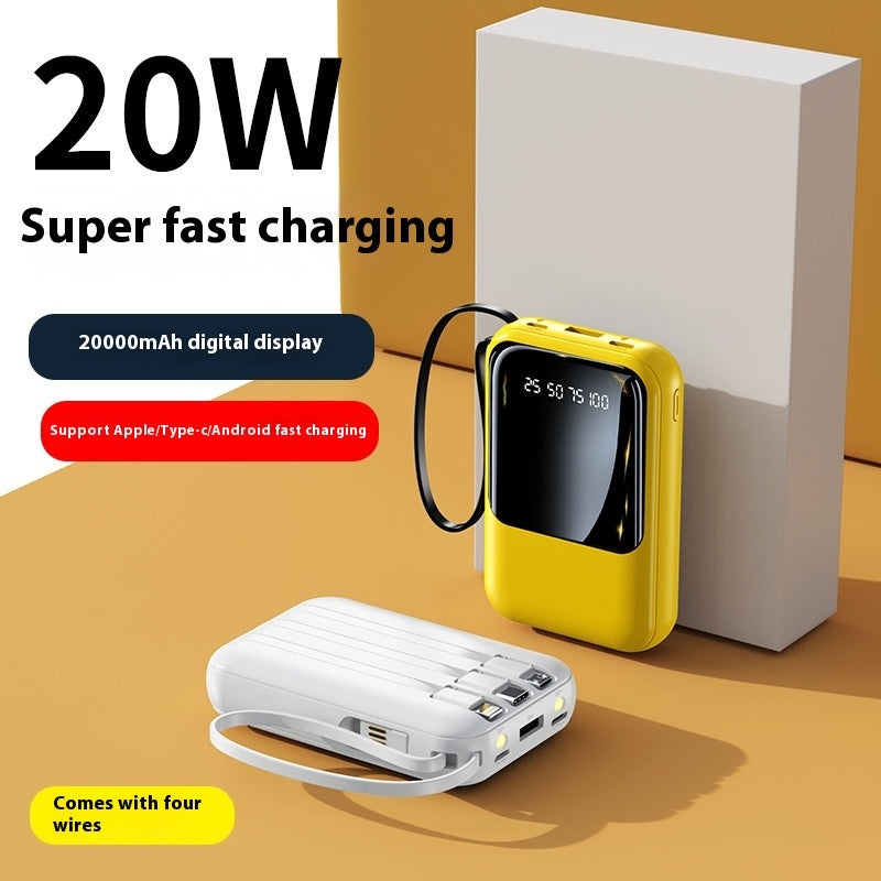 Small super fast charge with Power Bank cable