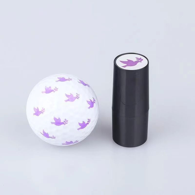 Timbre en plastique pour balles de golf
