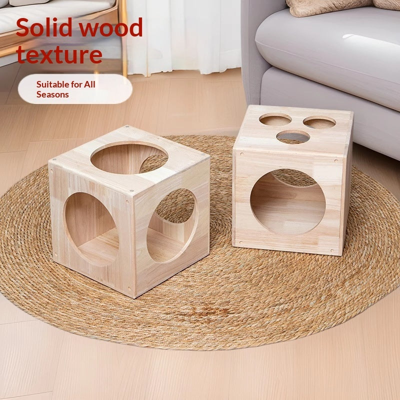 Maison de chat Villa personnalisée Dice-forme Modulaire Cat Cage Pet House