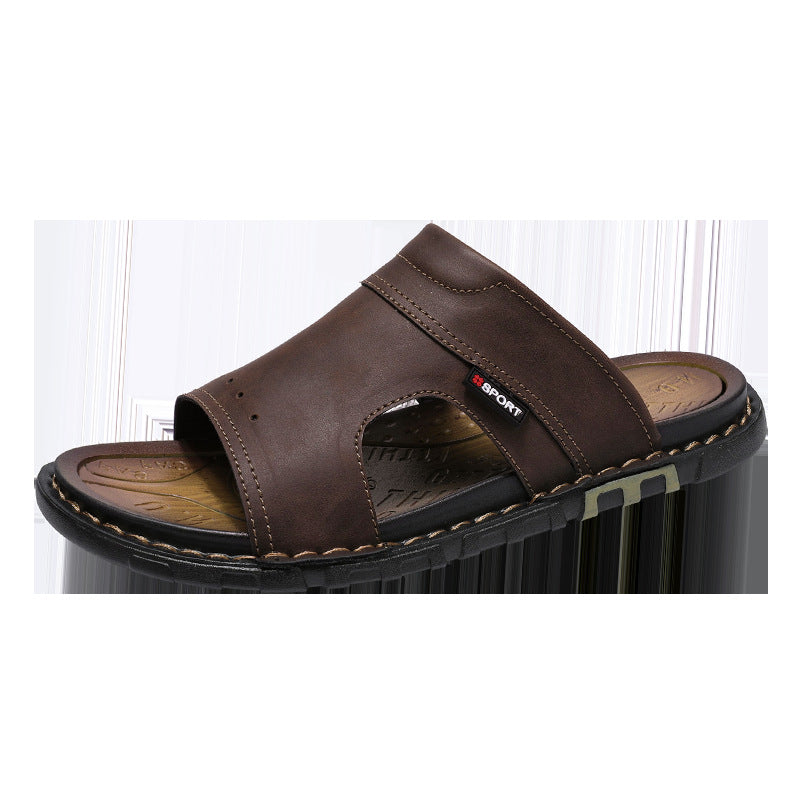 Versatile soft-soled slippers in larger sizes