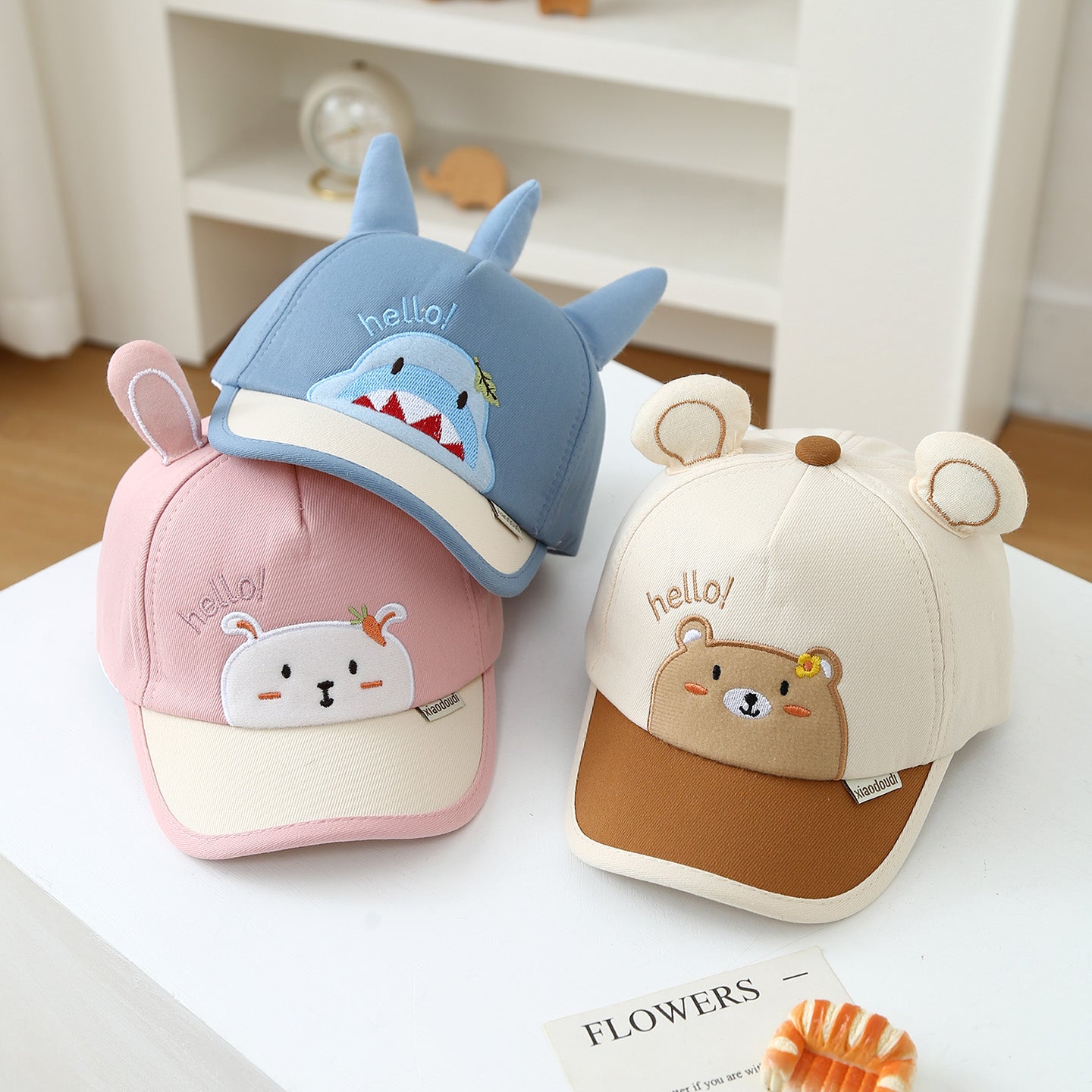 Casquette de baseball multicolore pour enfants pour garçons et filles