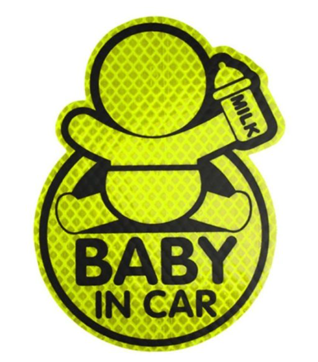 Stickers Réflexion Voiture Stickers Voiture Réflexive Bébé en Voiture Stickers Voiture Réflexive