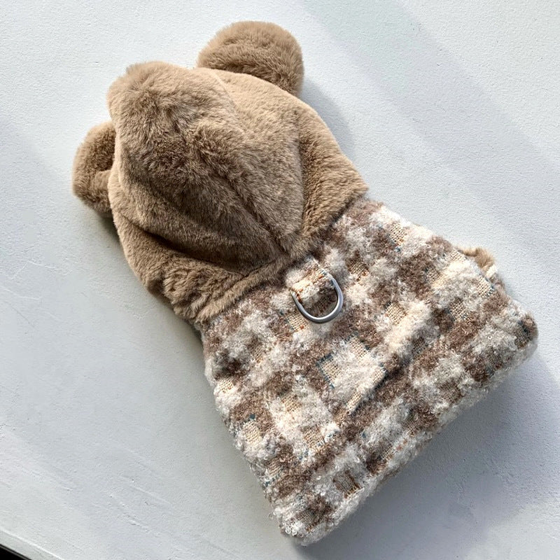Yorkshire Terrier Petit chien Automnehiver Vêtements Hiver