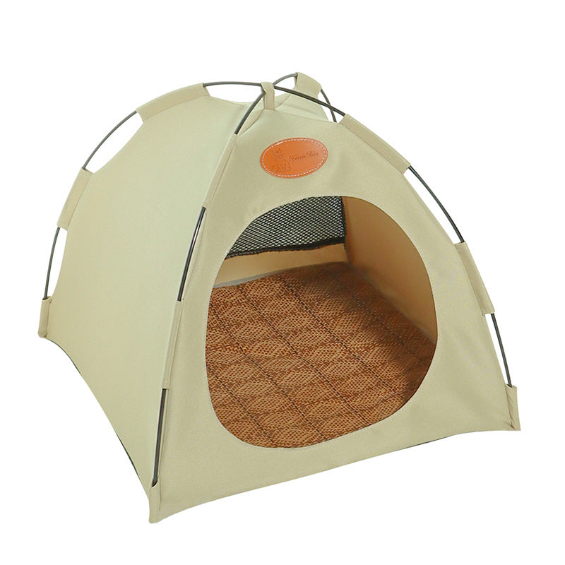 Tente en toile extérieure pliable pour chat
