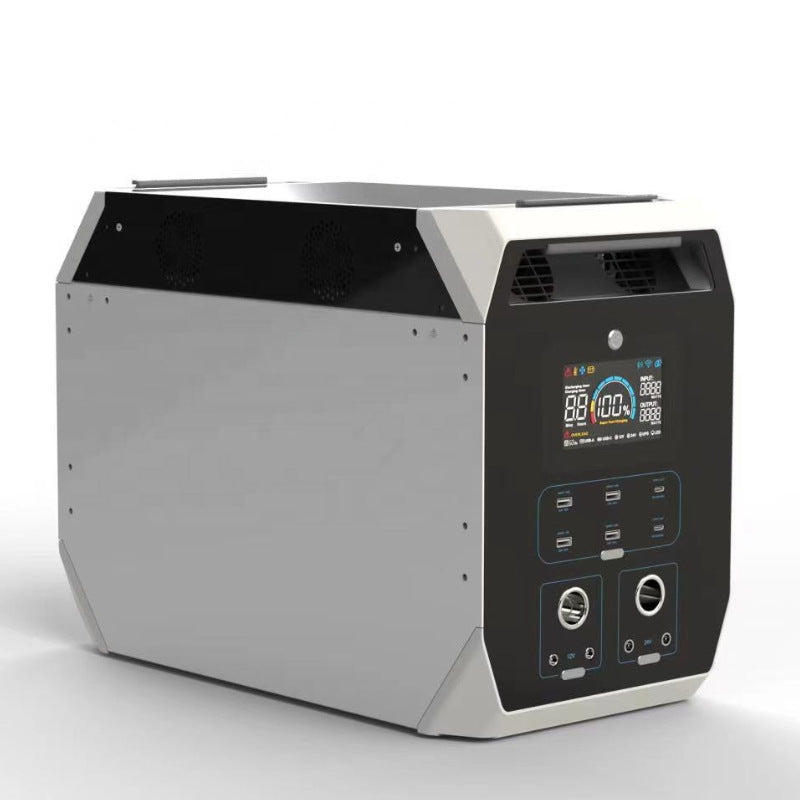 Alimentation mobile extérieure en alliage d'aluminium 200v 2000W 60Hz