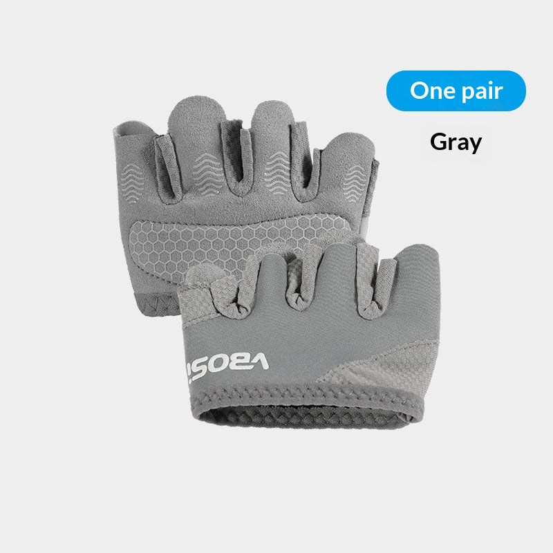 Gants de fitness avec demi-doigts résistants aux callos Et respirant