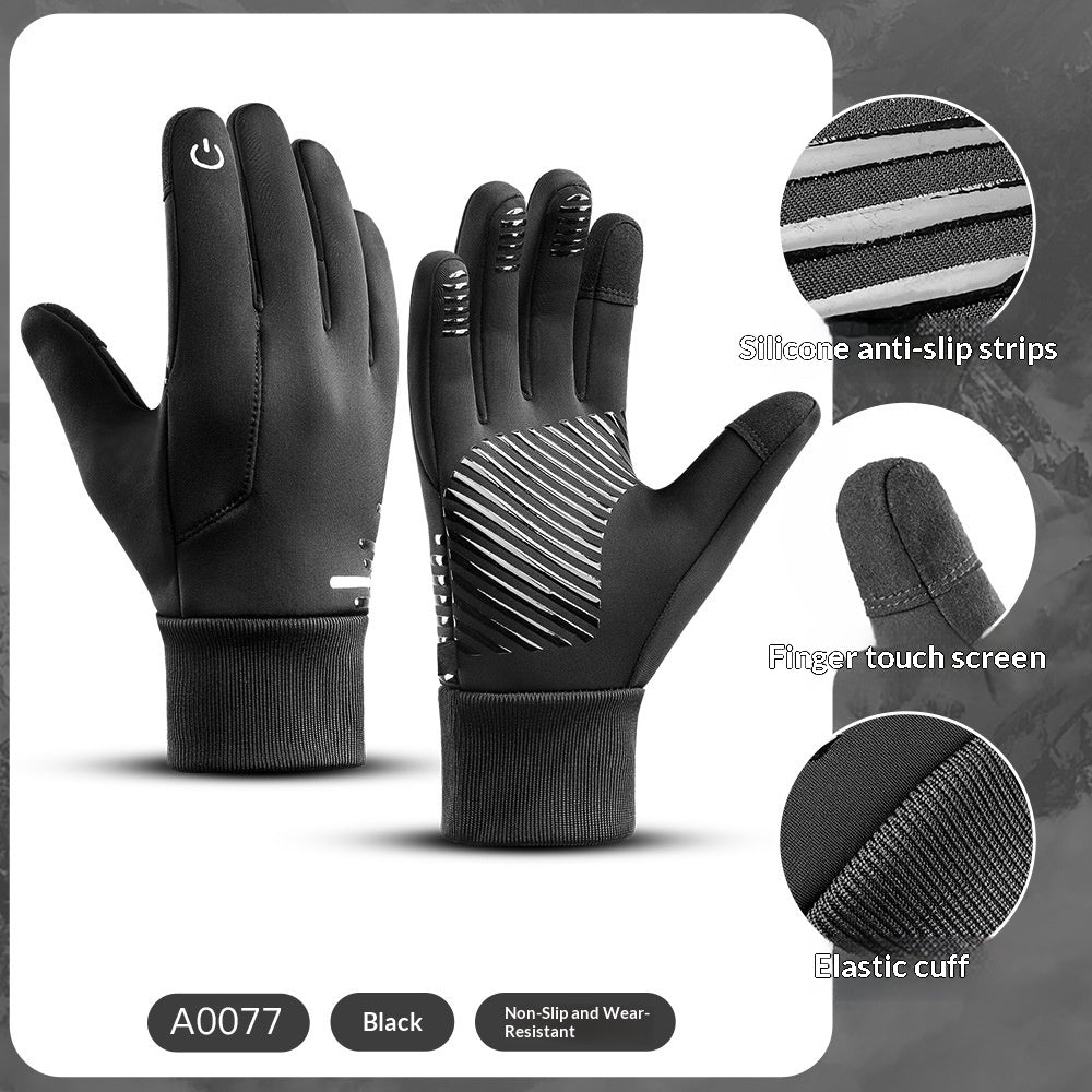Gants thermo Windproof et isolants pour le ski et le vélo