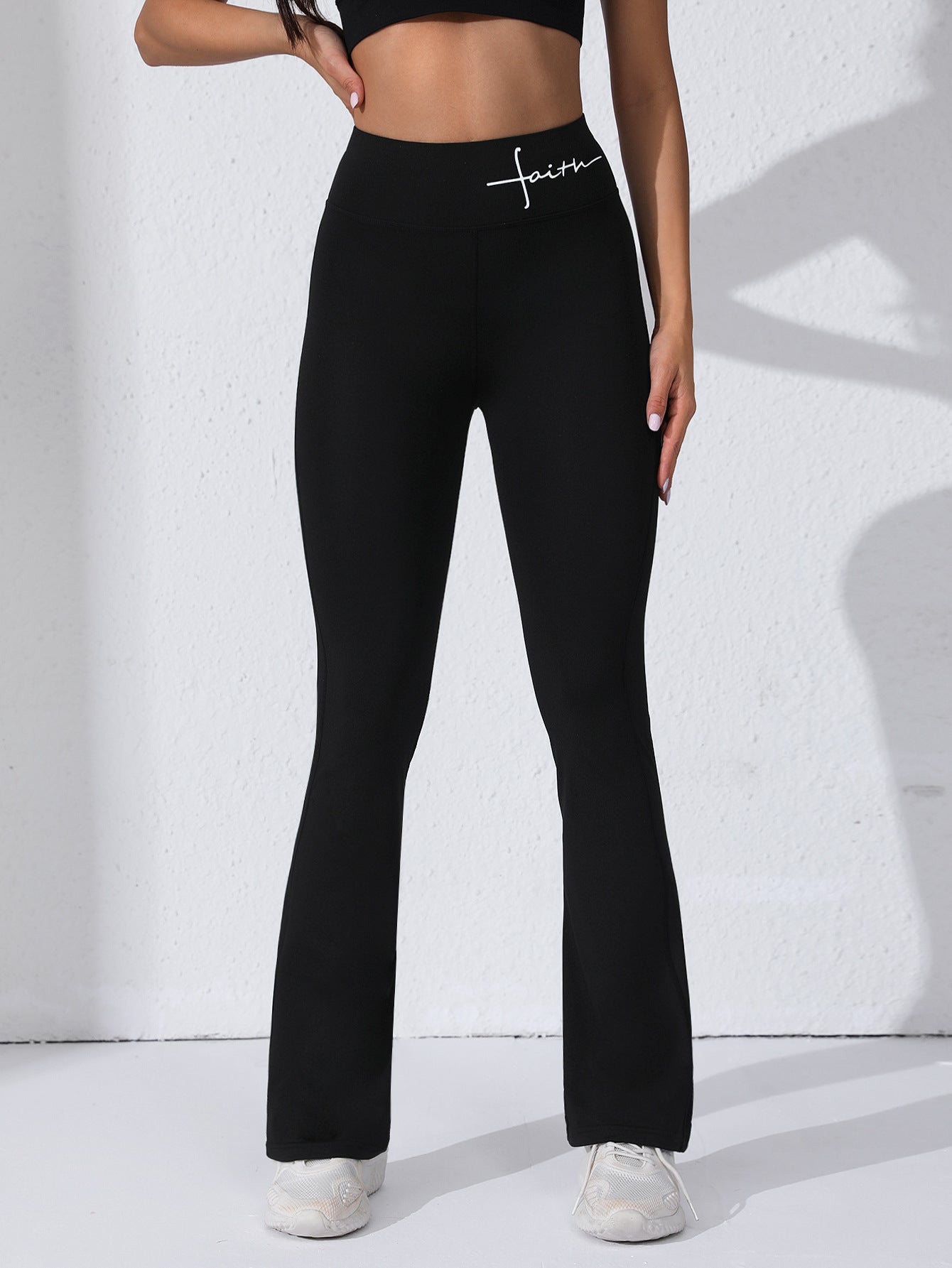 Pantalon de yoga populaire Sports de sport de plein air à haute portée Fitness Casual Européen Et l'Amazonie américaine