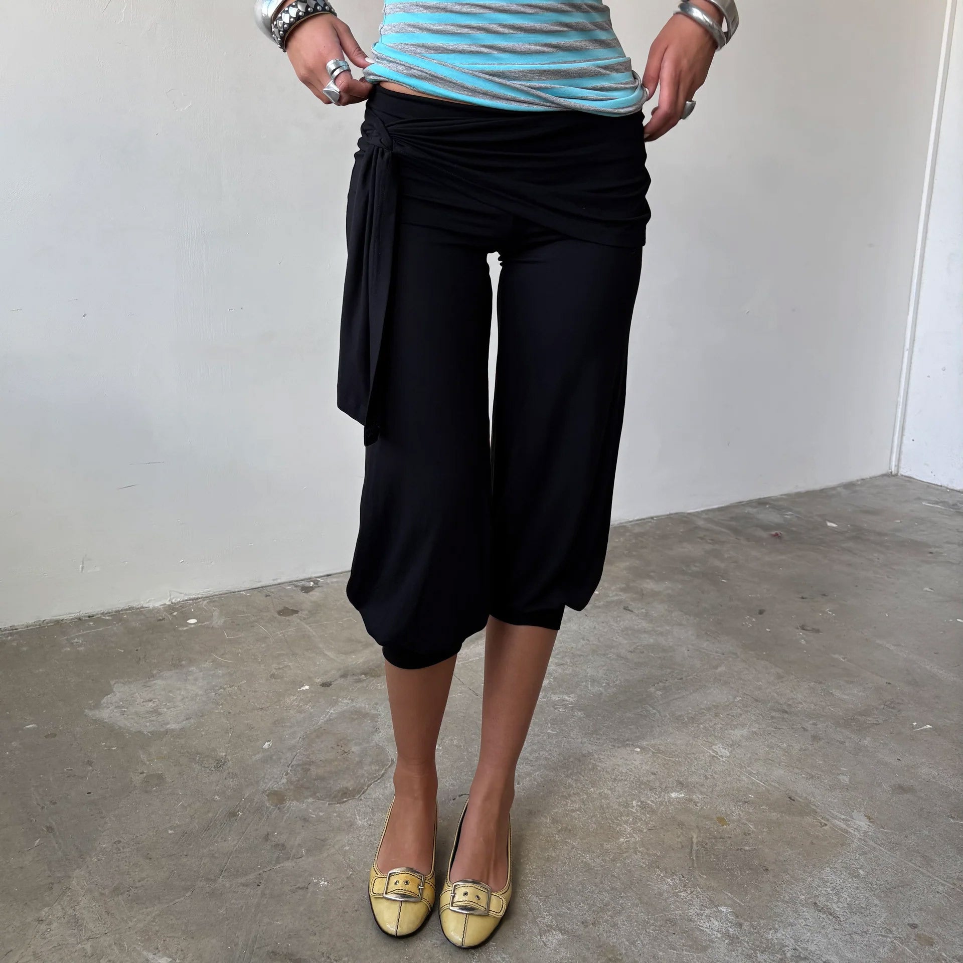 Pantalons capri polyvalents de longueur de cheville pour femmes