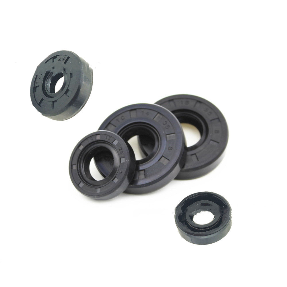 6 PCS Kit de joint d'huile moteur en caoutchouc de moto pour AG100