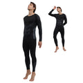 Sous-vêtements Thermique Hommes Pantalon Chemise Automne Slim Fit Sous-vêtements Thermique Top Bottom Set Bla
