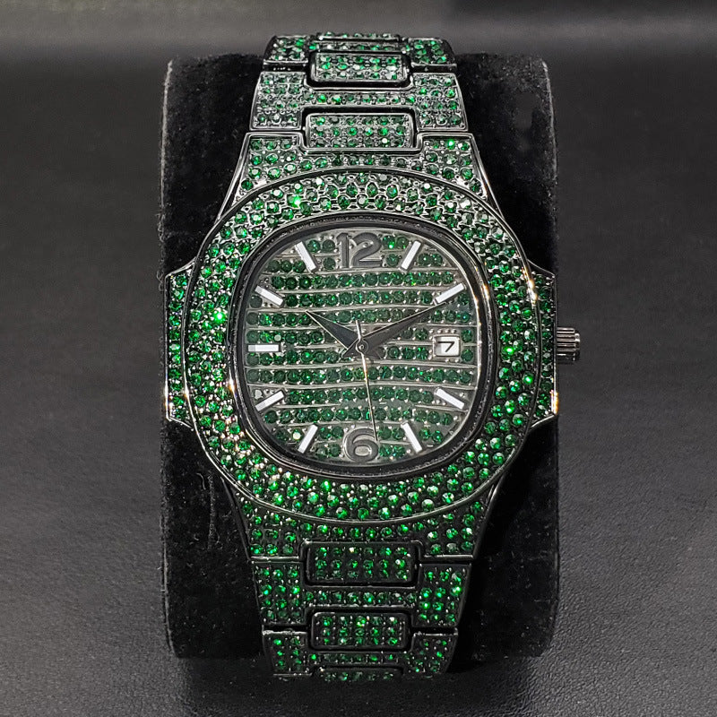 Special-interest Full Diamond Rap Hip Hop Montre