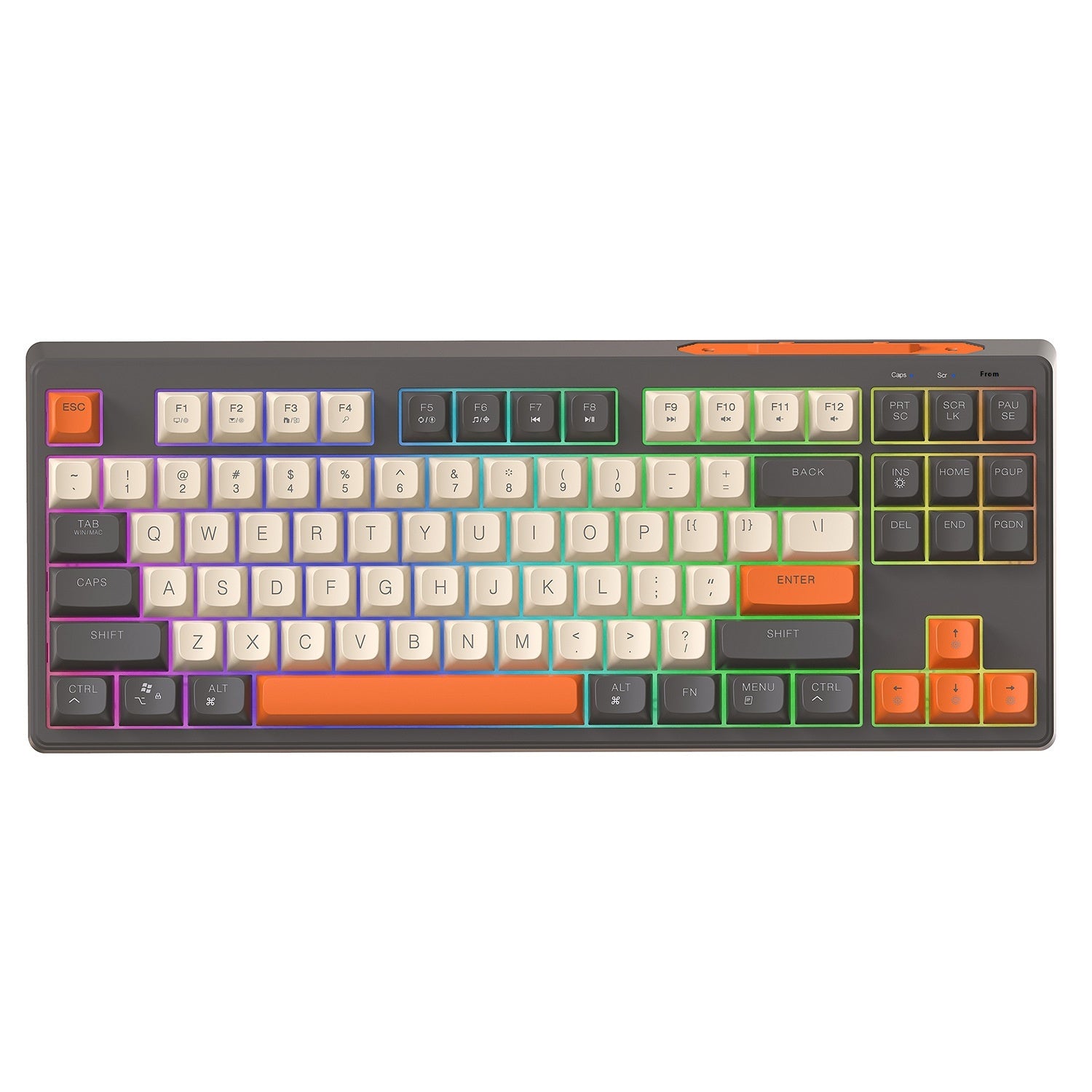 Clavier de sensation mécanique Bluetooth double mode sans fil