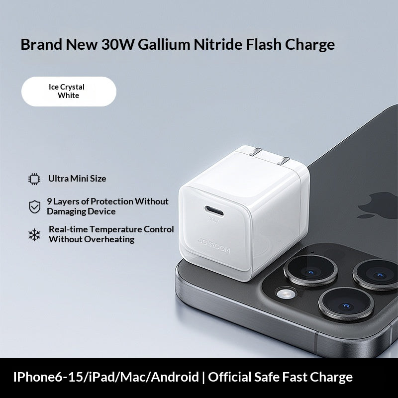 Mini 30W GAN Chargeur PD Fast-Charging Plug