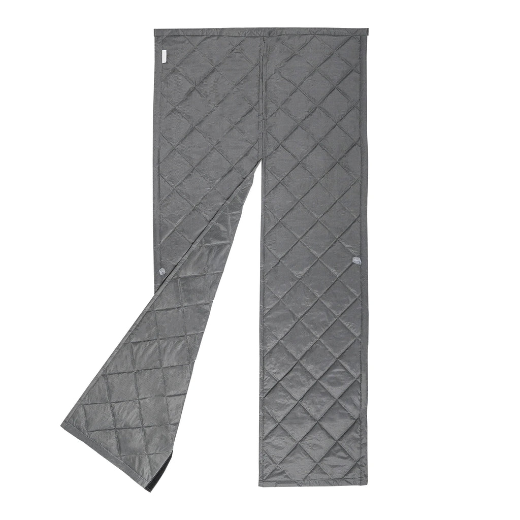 2.1x1m Rideau de porte anti-vent Rideau de porte magnétique isolant thermique Rideau de porte privé Rideau de porte