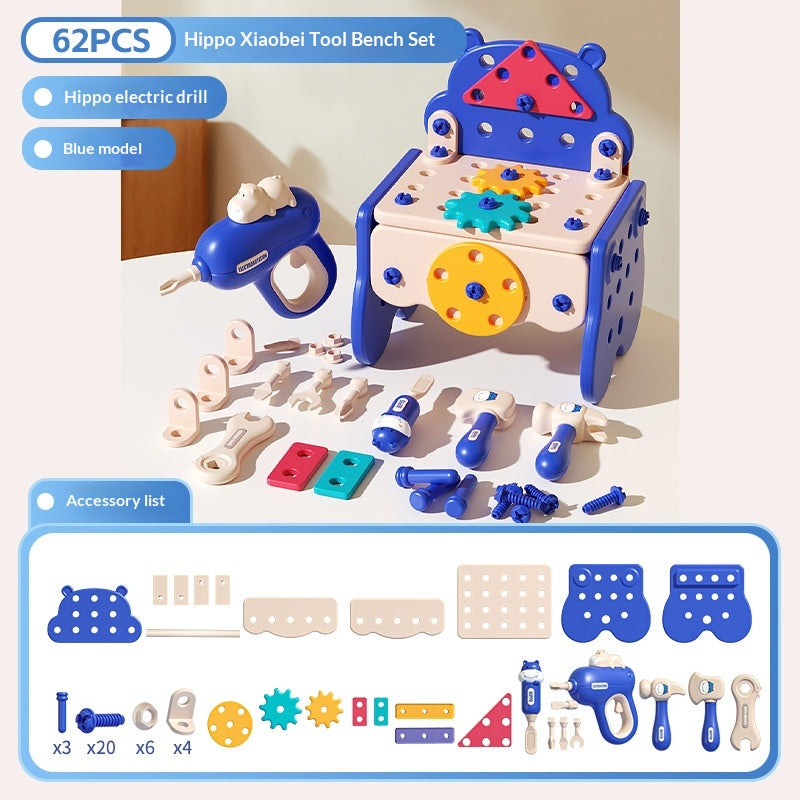 Jeu de jouets Hippopotamus Baby Toolbox