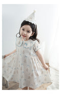 Robe imprimée mignonne d'été pour filles